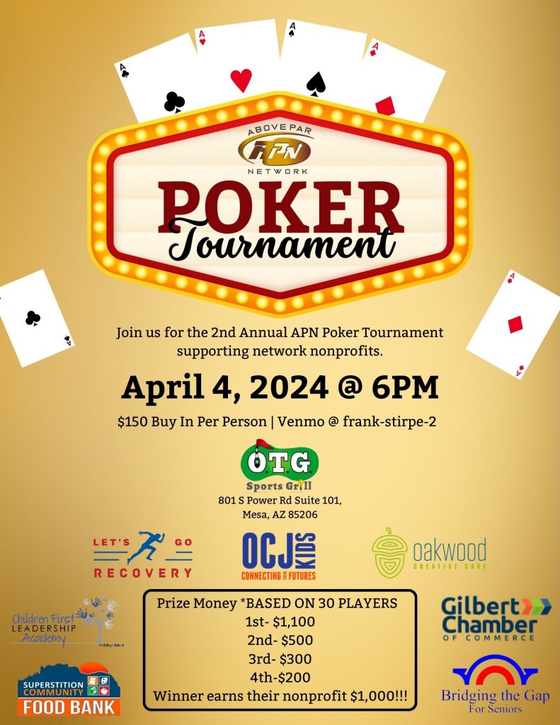 2nd Annual APN Poker Tournament