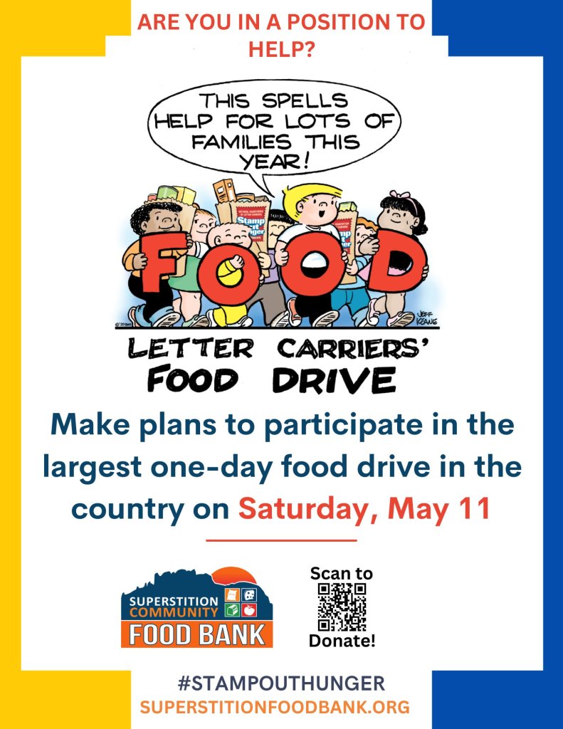 Letter Carriers’ Food Drive